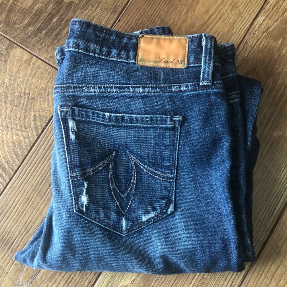 LEVEL 99 - Skinny Straight Denim